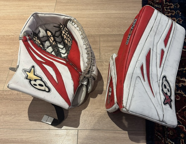 Brian’s G-Netik Goalie Glove and Blocker