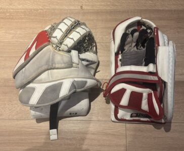 Brian’s G-Netik Goalie Glove and Blocker